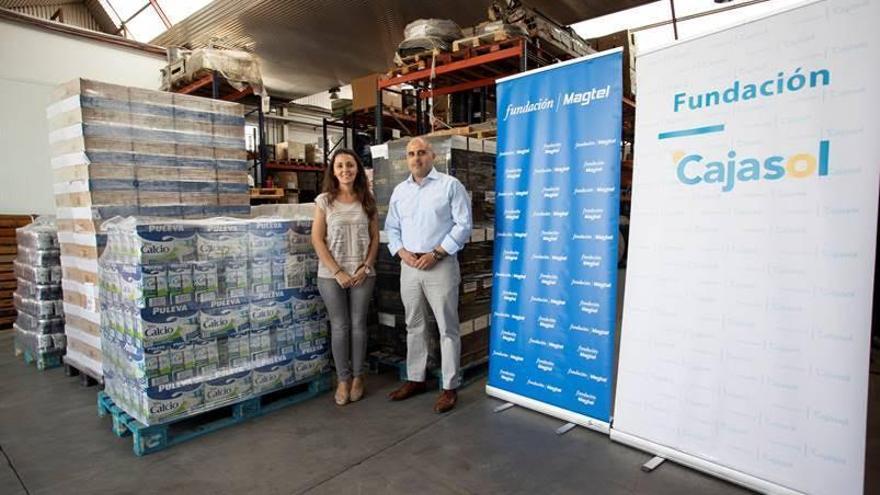 Fundación Cajasol impulsa un nuevo reparto de alimentos a entidades sociales de Córdoba