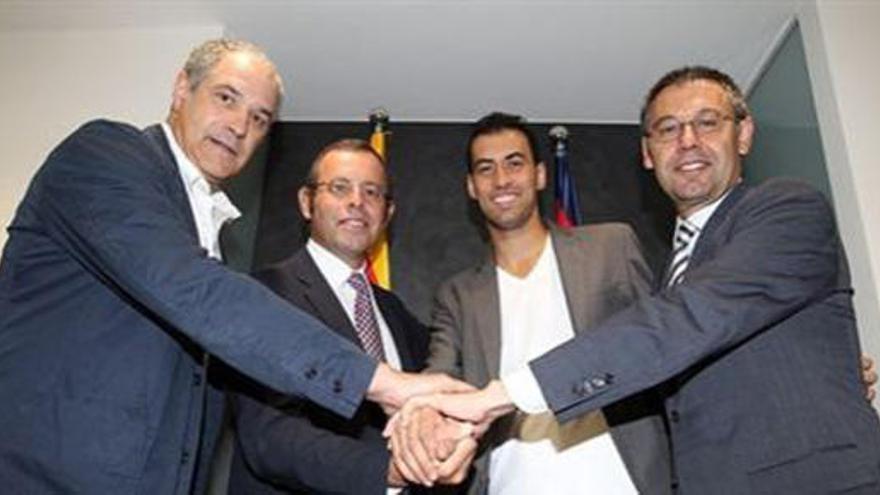 Busquets seguirà al Barça fins, com a mínim, el 2010