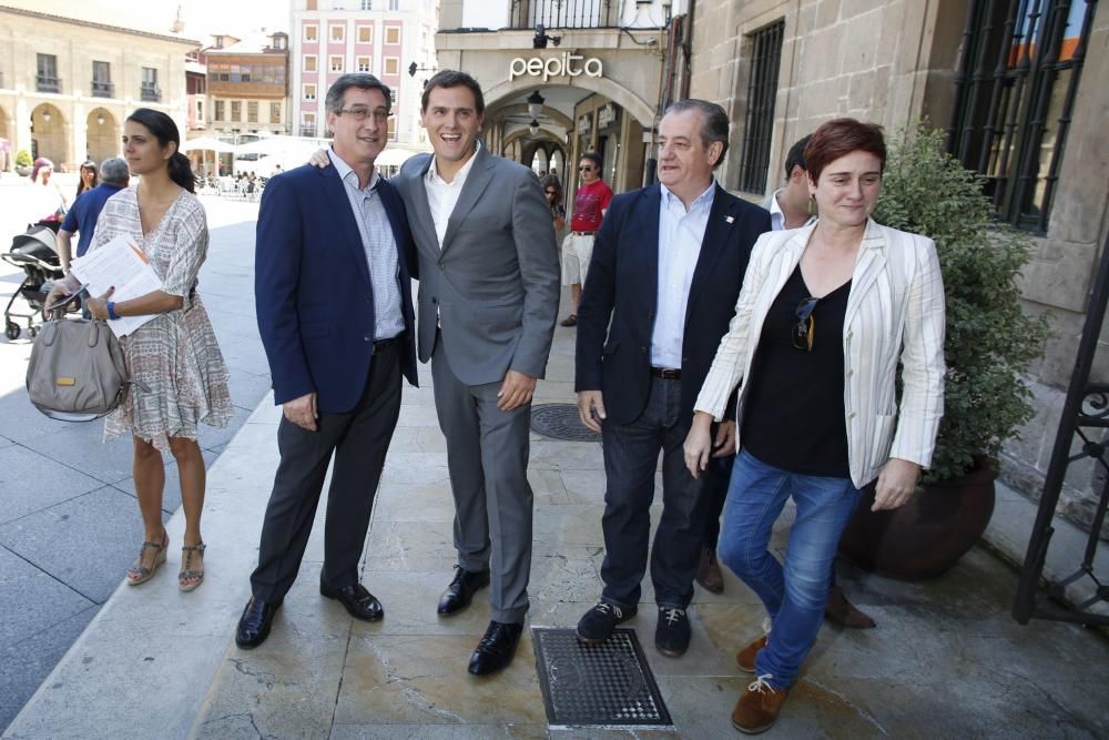 Acto electoral de Albert Rivera en Avilés