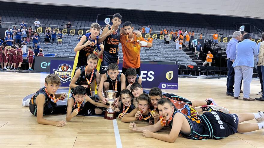 El Alevín se proclama campeón del Nacional de Minibasket