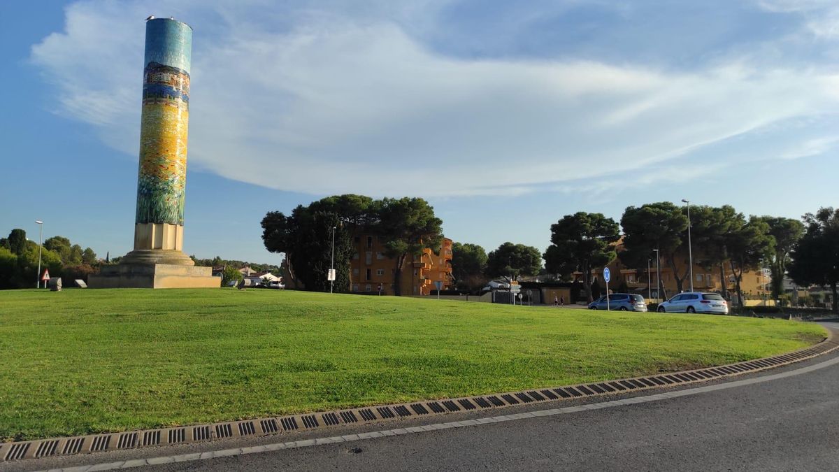 Una de les entrades al municipi on s'instal·laran càmeres.