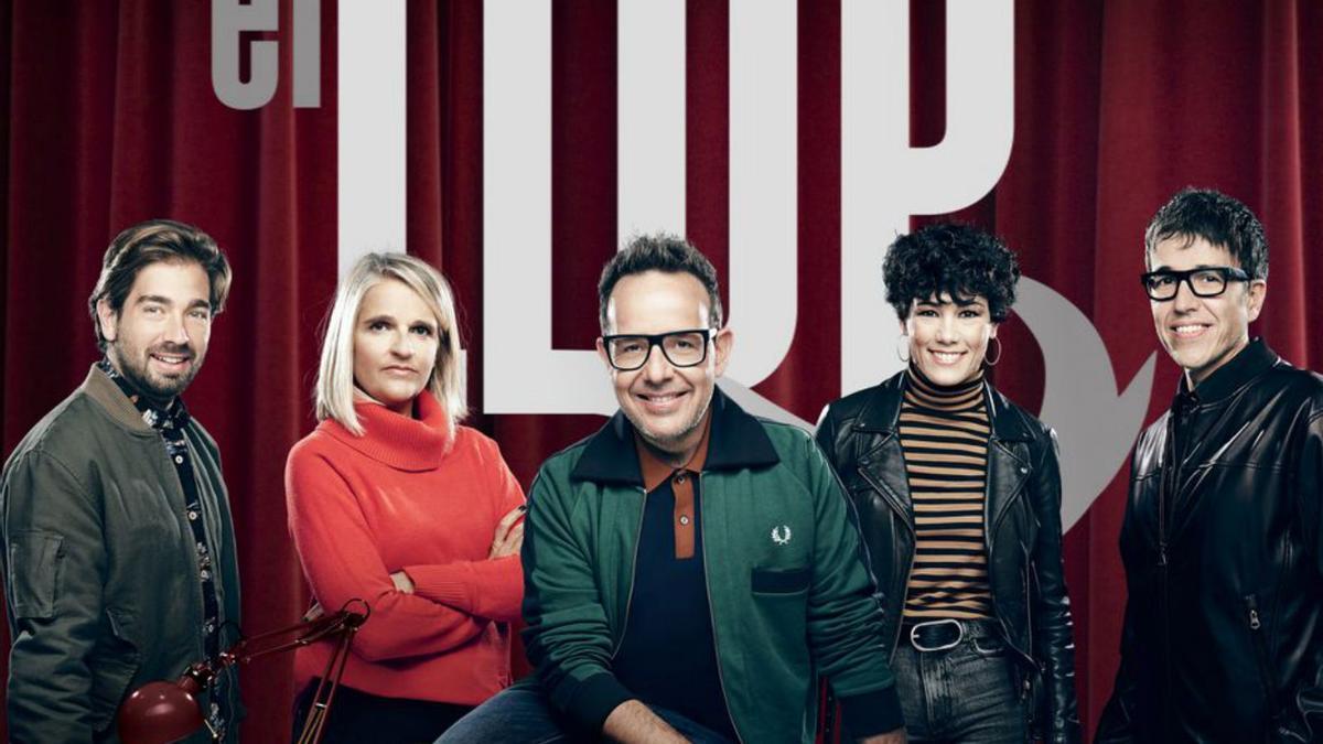 L’equip del nou «talent» de TV3 «El llops».  | CCMA