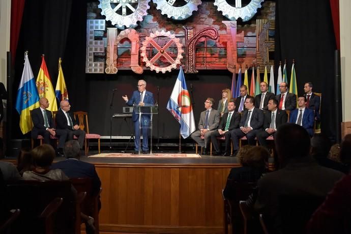 05-04-2019 GALDAR. Inauguración de Enorte, feria empresarial del Norte. Fotógrafo: ANDRES CRUZ  | 05/04/2019 | Fotógrafo: Andrés Cruz