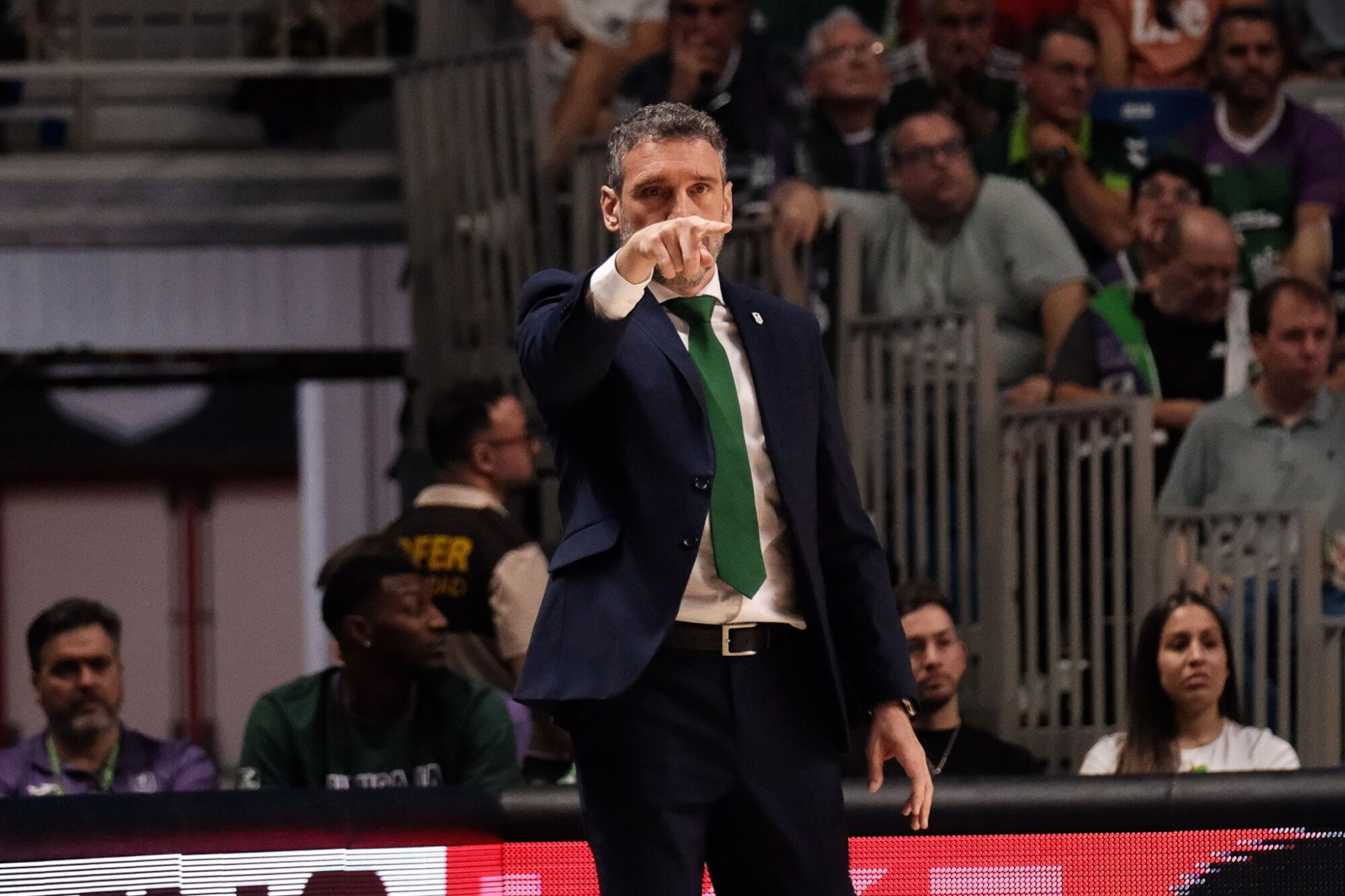 Imágenes del partido del UNICAJA vs UCAM Murcia en el Martín Carpena