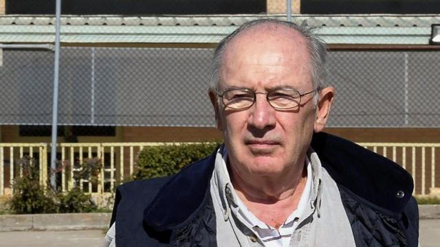 Rodrigo Rato, el día de su entrada en prisión en 2018.