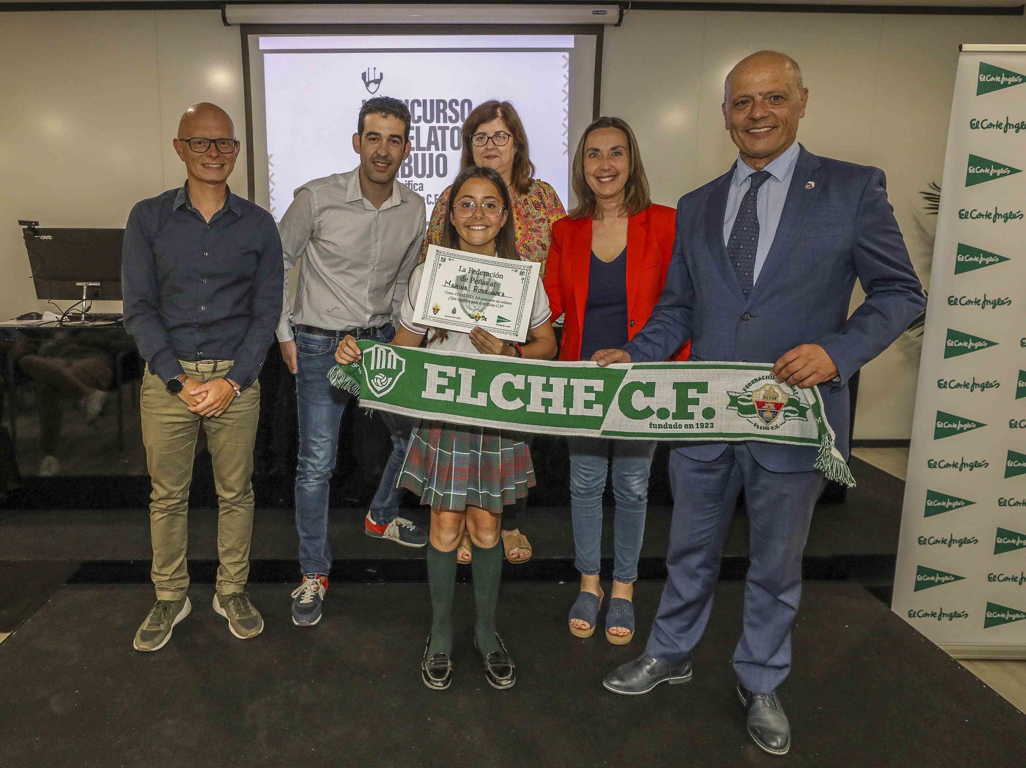 Éxito de participación en el concurso escolar de la Federación de Peñas del Elche