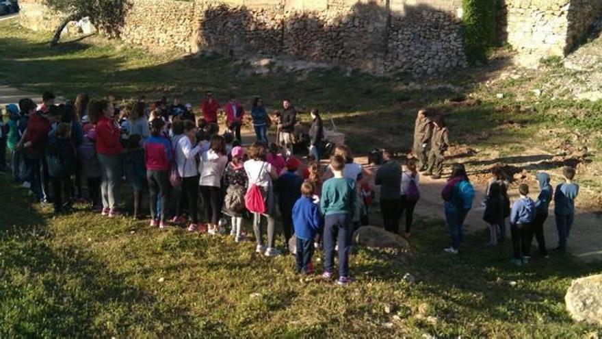 Semana de repoblación escolar en Santa Pola