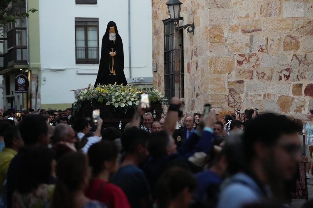 Traslado de la Virgen de la Soledad de San Juan a la Catedral por su coronación