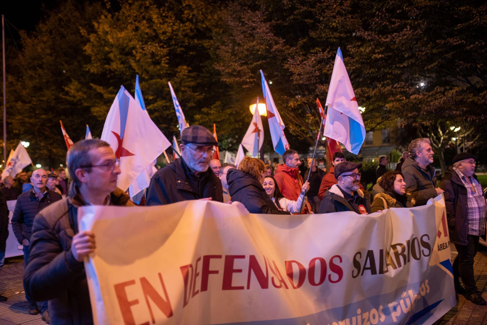 Protesta en A Coruña contra el aumento de la pobreza