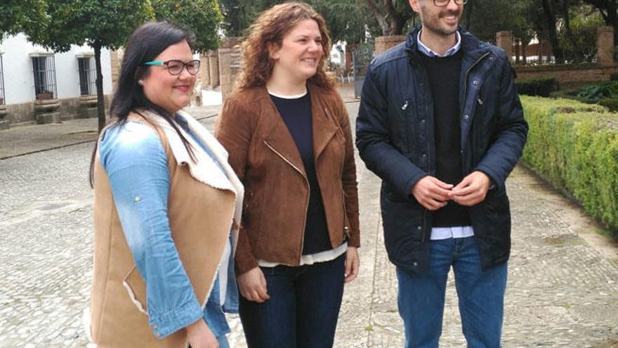 La alcaldesa de Ronda, Teresa Valdenebro, y el secretario JSA, José Carlos Durán.