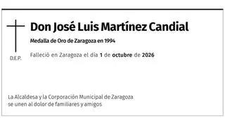 Don José Luis Martínez Candial