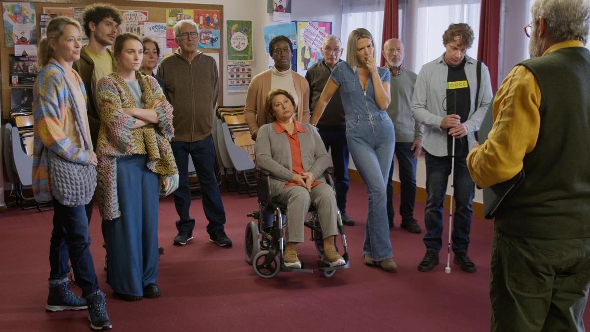 Actores y actrices de 'A Coral', en el primer episodio