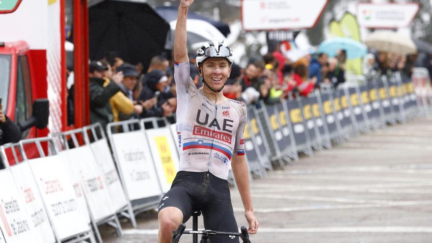 Pogacar s&#039;imposa en solitari la segona etapa de la Volta Ciclista a Catalunya