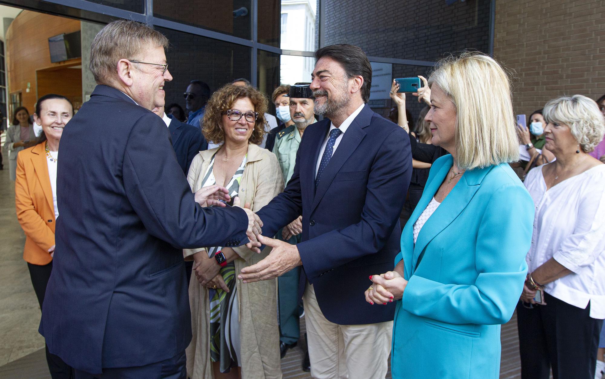 Presentación del proyecto de la Ciudad de la Justicia de Alicante