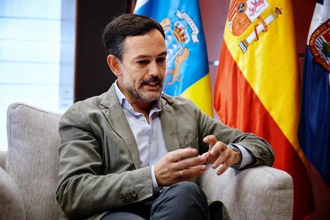 Lope Afonso, vicepresidente del Cabildo de Tenerife y presidente del PP insular