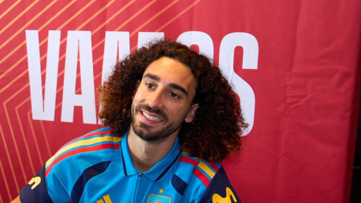 Cucurella rezuma carisma y aura