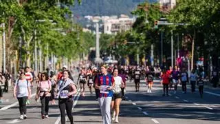 50.000 participantes recorren Barcelona en una Cursa de El Corte Inglés de récord