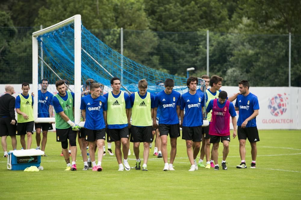 Entrenamiento del Real Oviedo