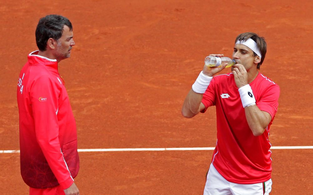 Copa Davis: David Ferrer - Philipp Kohlschreiber