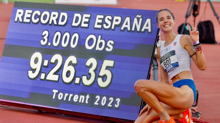 Marta Serrano irrumpe con dos récords en los Campeonatos de España