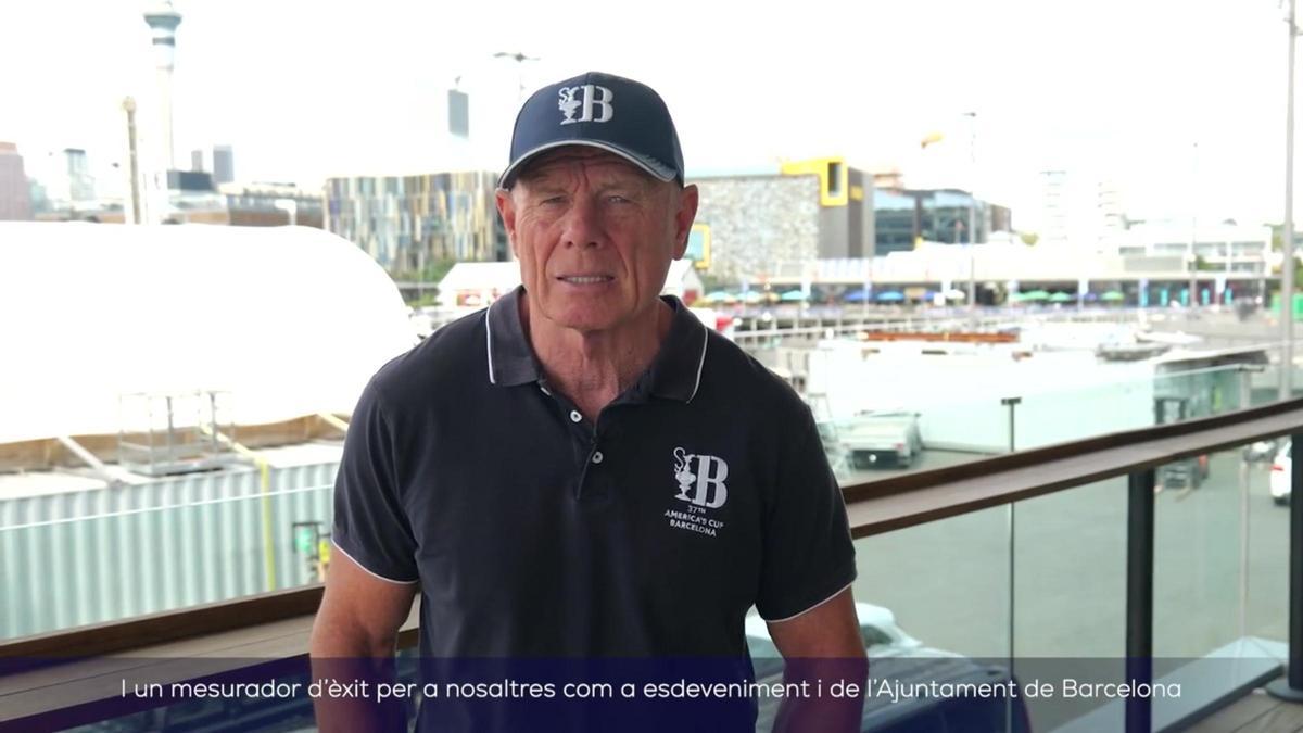 Grant Dalton aplaude la celebración de la Regata Cultural por parte de la Copa América de vela