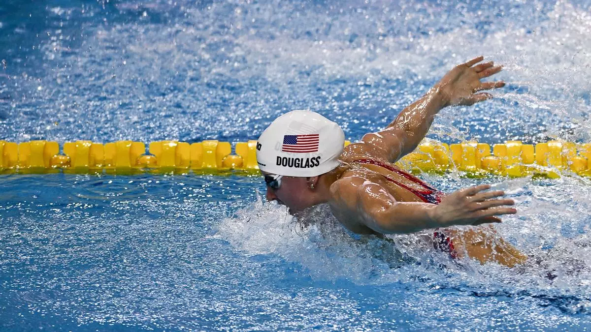Kate Douglass acapara los focos; Weiler, r谷cord de Espa?a