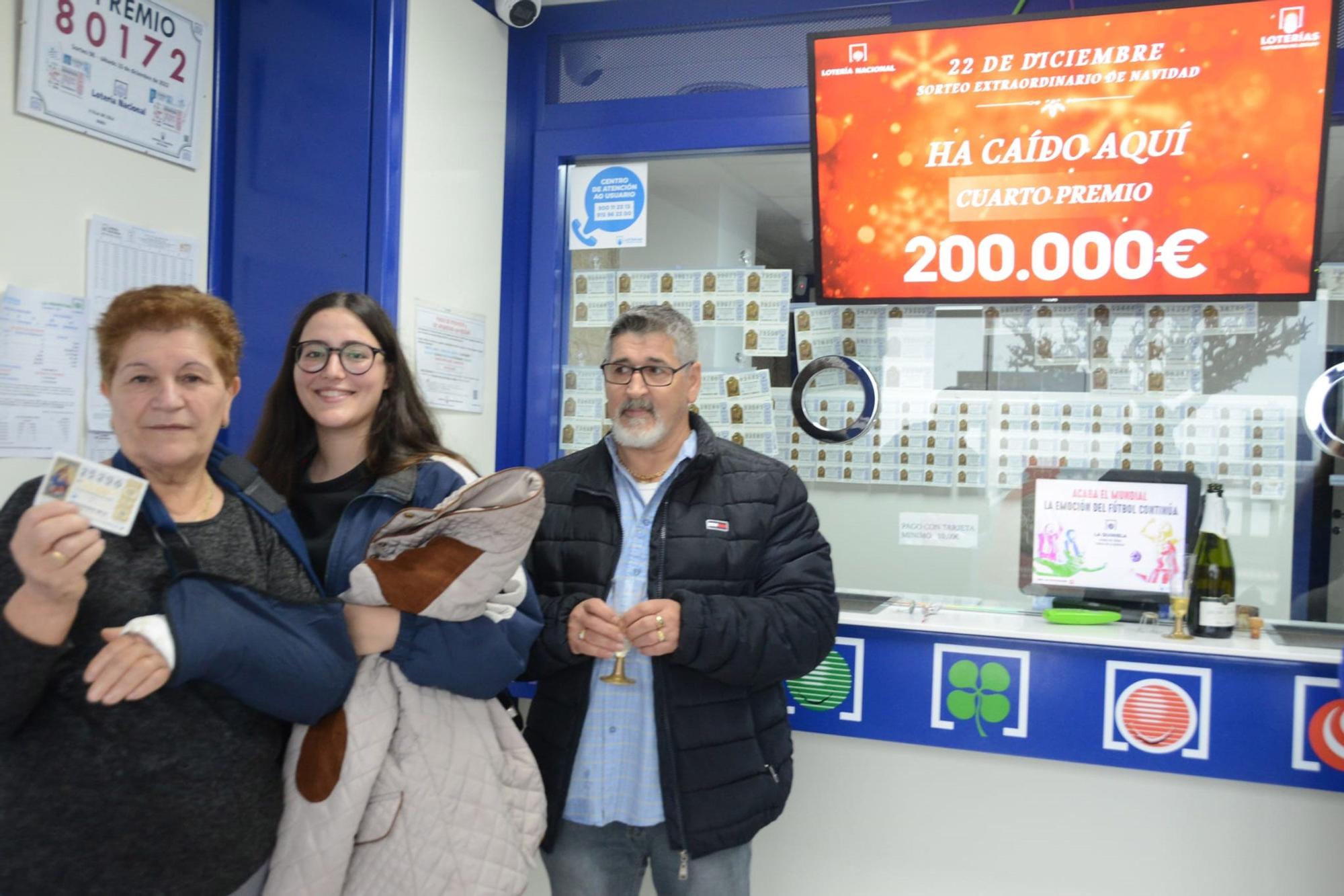 La Lotería de Navidad deja una lluvia millonaria en Bueu