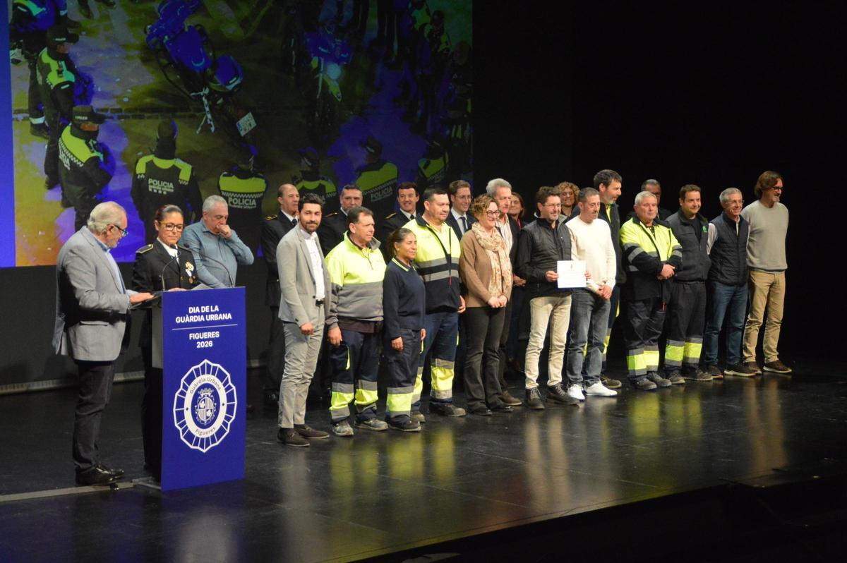 El Dia de la Guàrdia Urbana de Figueres en imatges