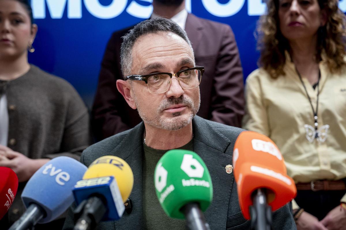 El alcalde de Móstoles, Manuel Bautista.