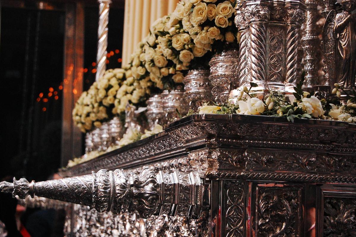 Detalle del palio de la Carretería.