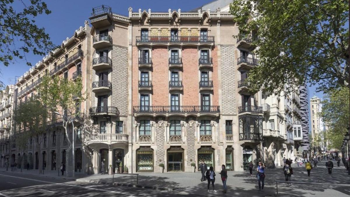 El Hotel Monument, en el paseo de Gràcia de Barcelona