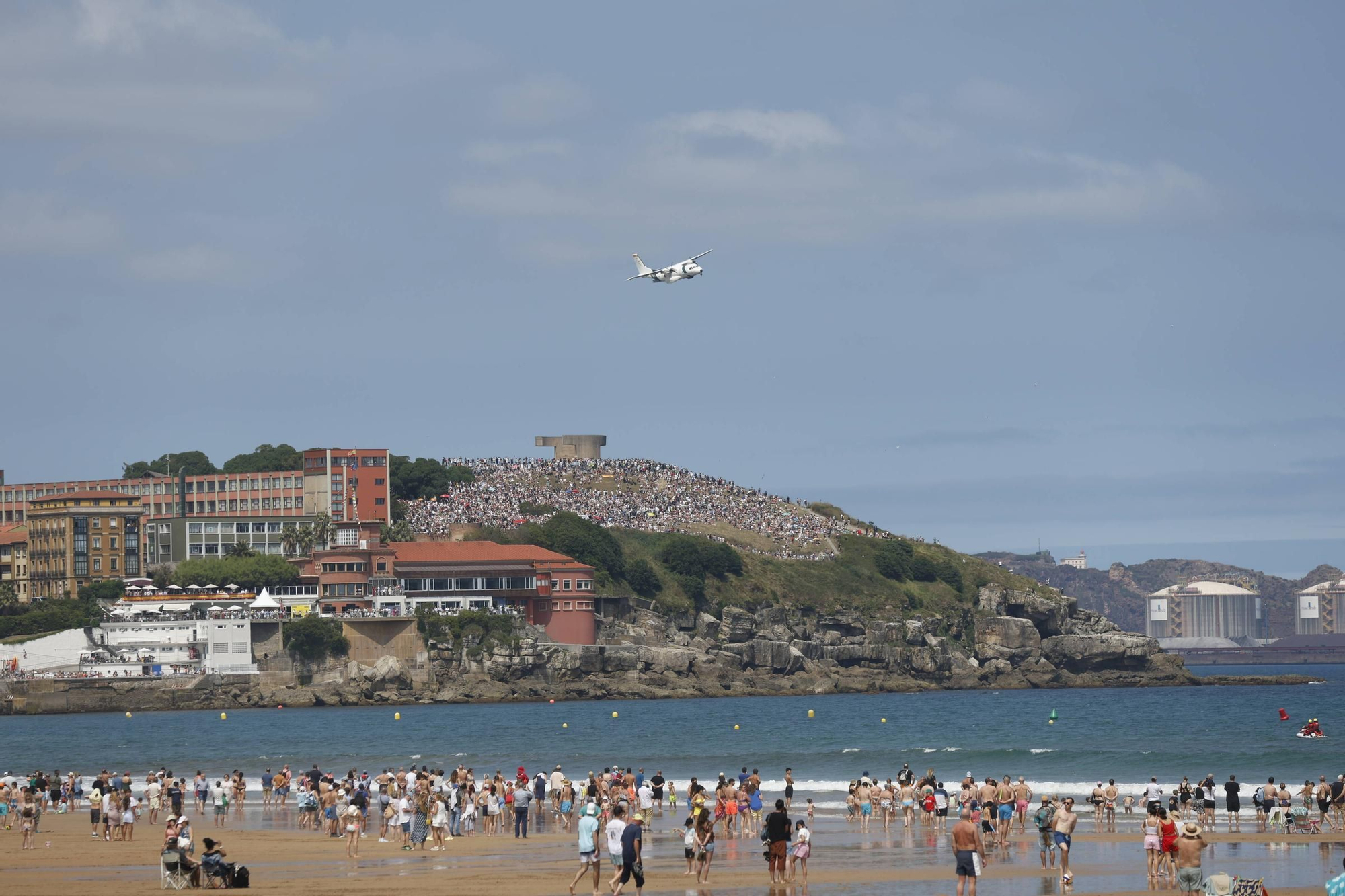 El espectacular y multitudinario Festival Aéreo de Gijón, en imágenes