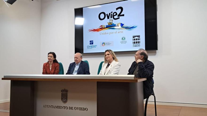 Oviedo conecta con su homónimo de Paraguay en una exposición artística