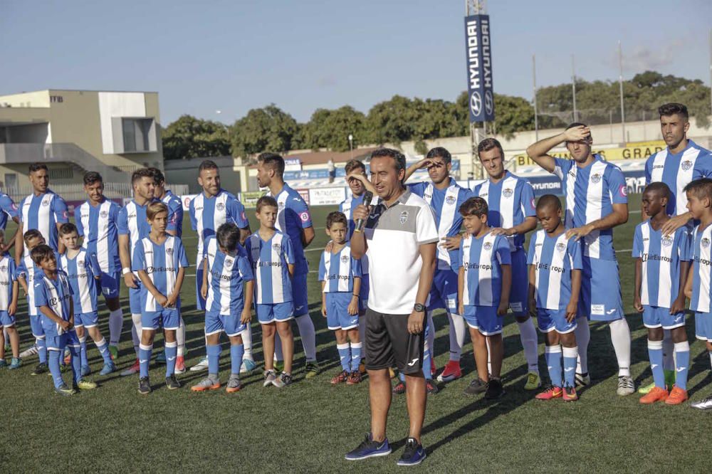 Presentación del Atlético Baleares con victoria