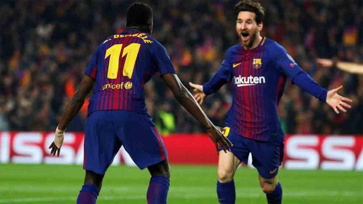 Dembélé siente admiración por Messi