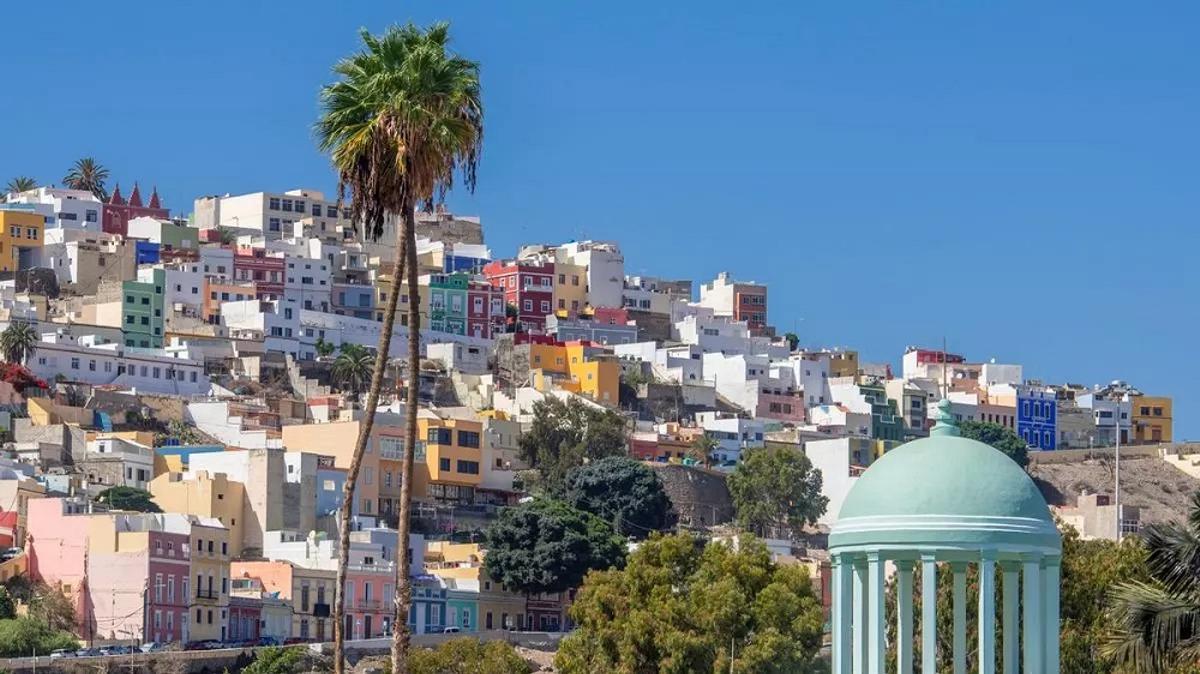 Vistas del barrio de San Juan en Las Palmas de Gran Canaria