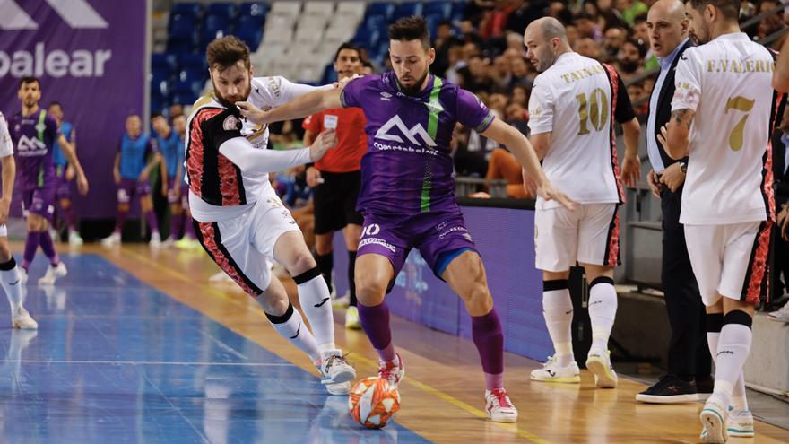 Remontada del Palma Futsal para ganar a un intenso ElPozo Murcia