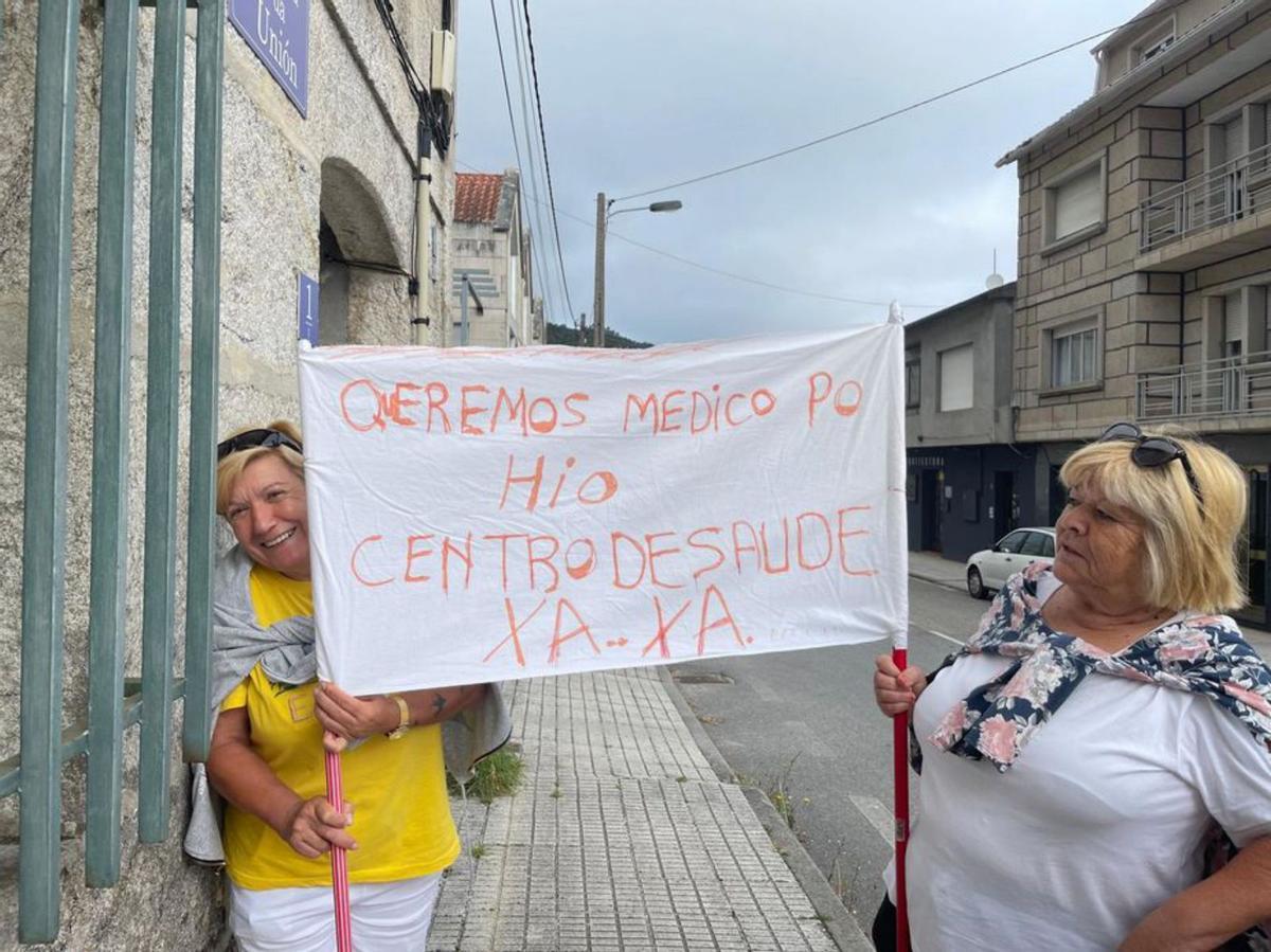 Una de las pancartas particulares. | // FDV