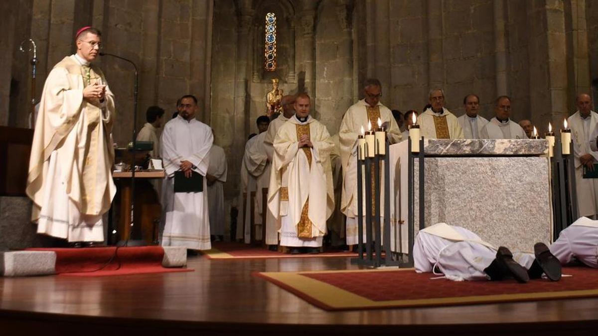 L'ordenació sacerdotal a la Seu d'Urgell aquest dimarts