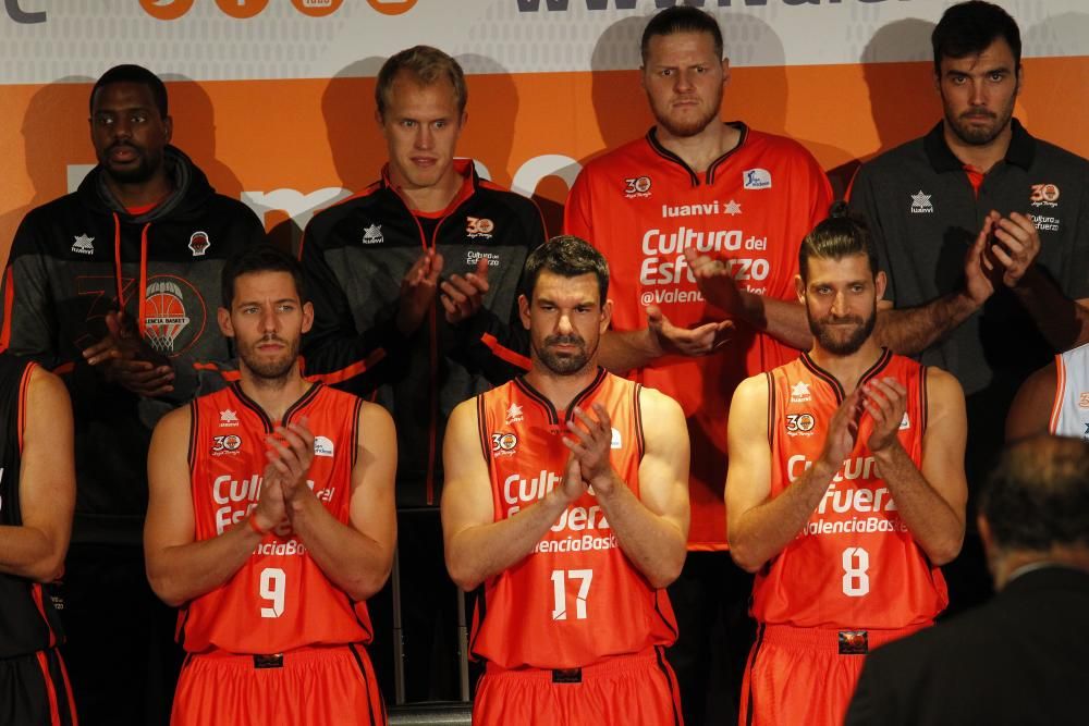 Los mejores momentos de la presentación del Valencia Basket