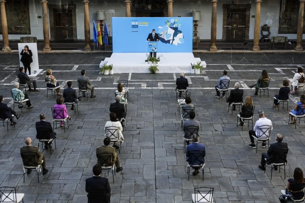 Acto institucional organizado con motivo del Día de Asturias 2020