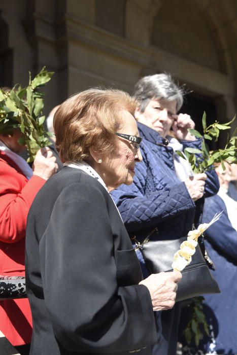 Benedicció de Rams davant de l'església de Crist R