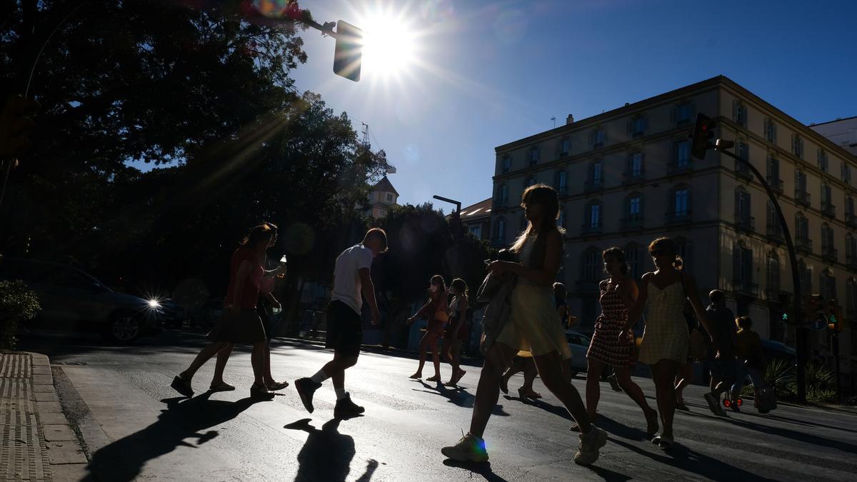 Será un fin de semana marcado por el calor en Málaga capital.