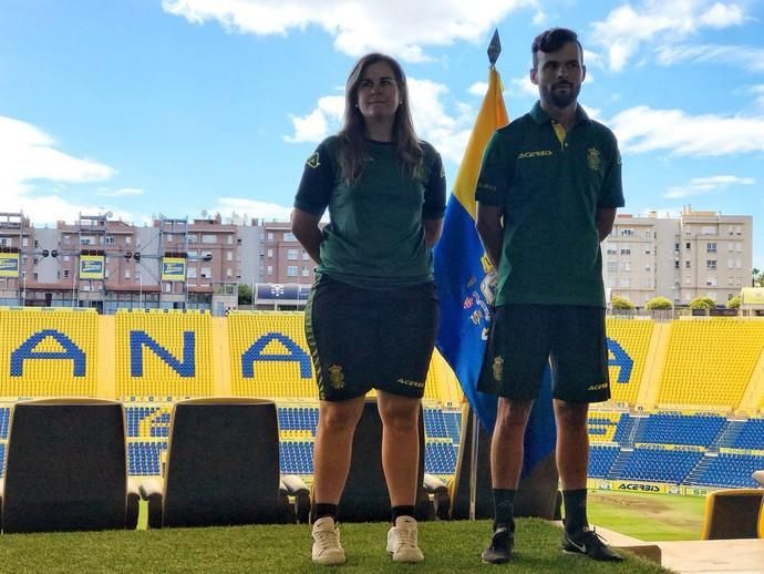 Presentación de la equipación de la UD Las Palmas para la 2018/19