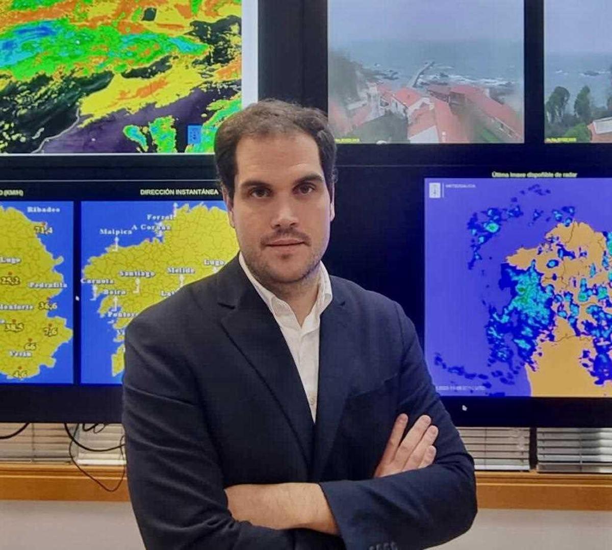 Isaac Gómez Piñeiro, Subdirector xeral de Meteoroloxía e Cambio Climático.