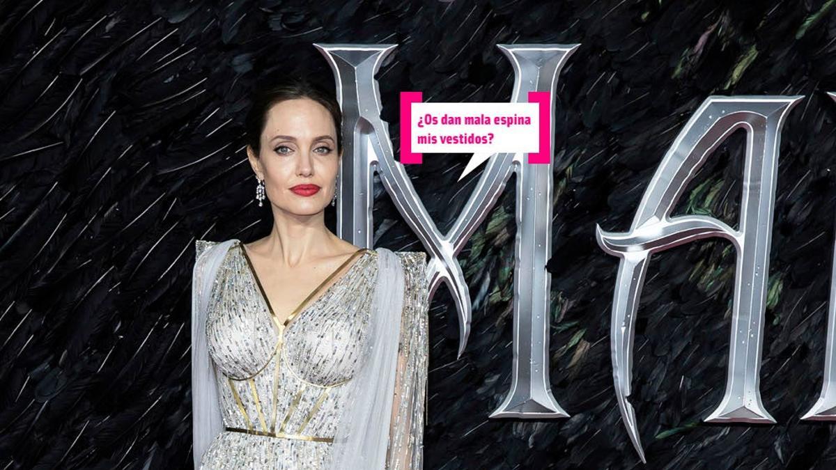 Angelina Jolie en el estreno de Maléfica: Maestra del mal