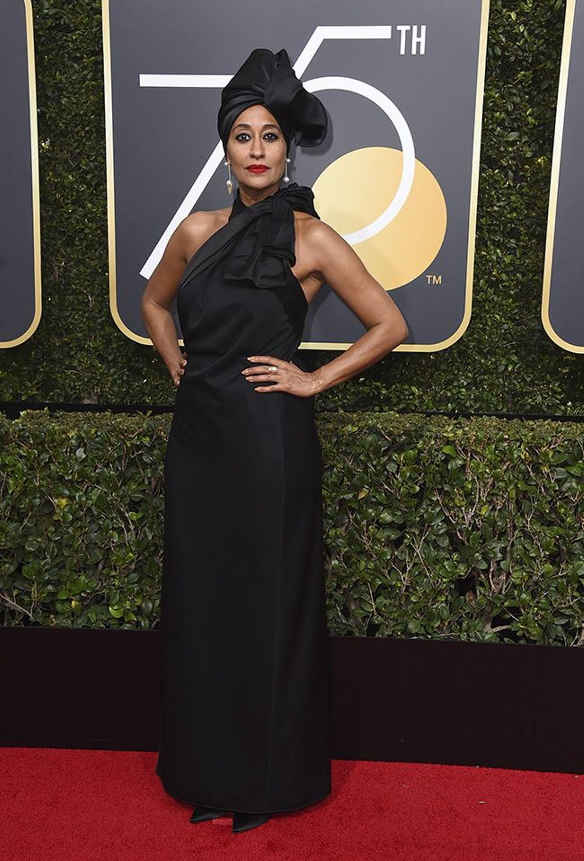 Tracee Ellis Ross en los Globos de Oro 2018