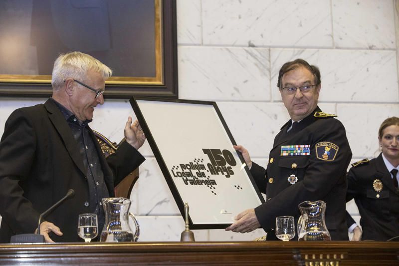 Celebración de los 150 años de la Policía Local de València