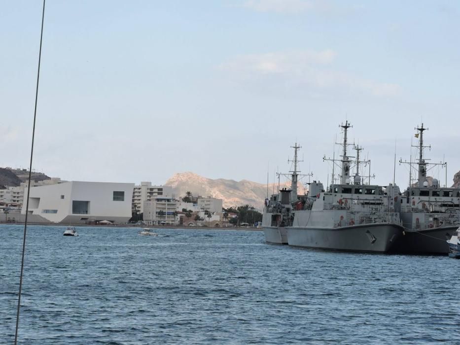 Jornada de puertas abiertas en Águilas con la Armada