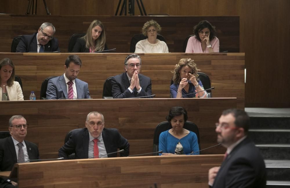 Pleno de investidura en la Junta General del Principad